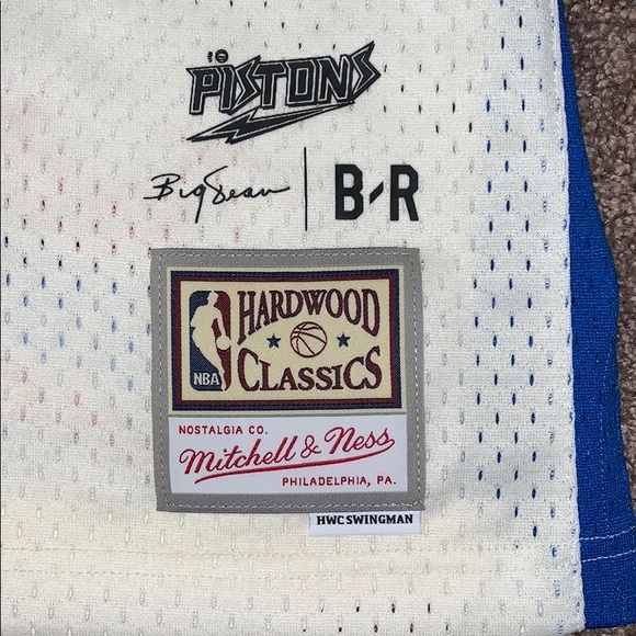 Pistons X Big Sean basketball jersey